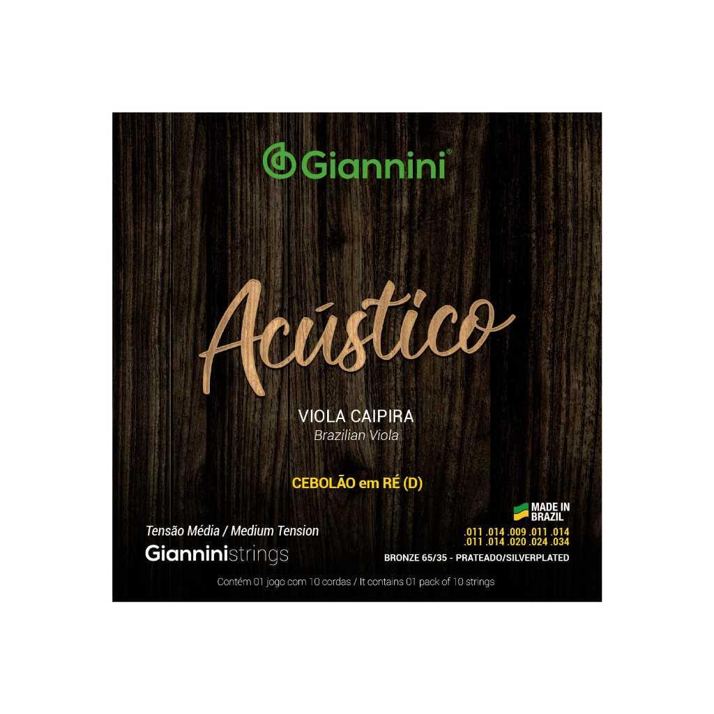 Encordoamento Para Viola Giannini - Gesvam