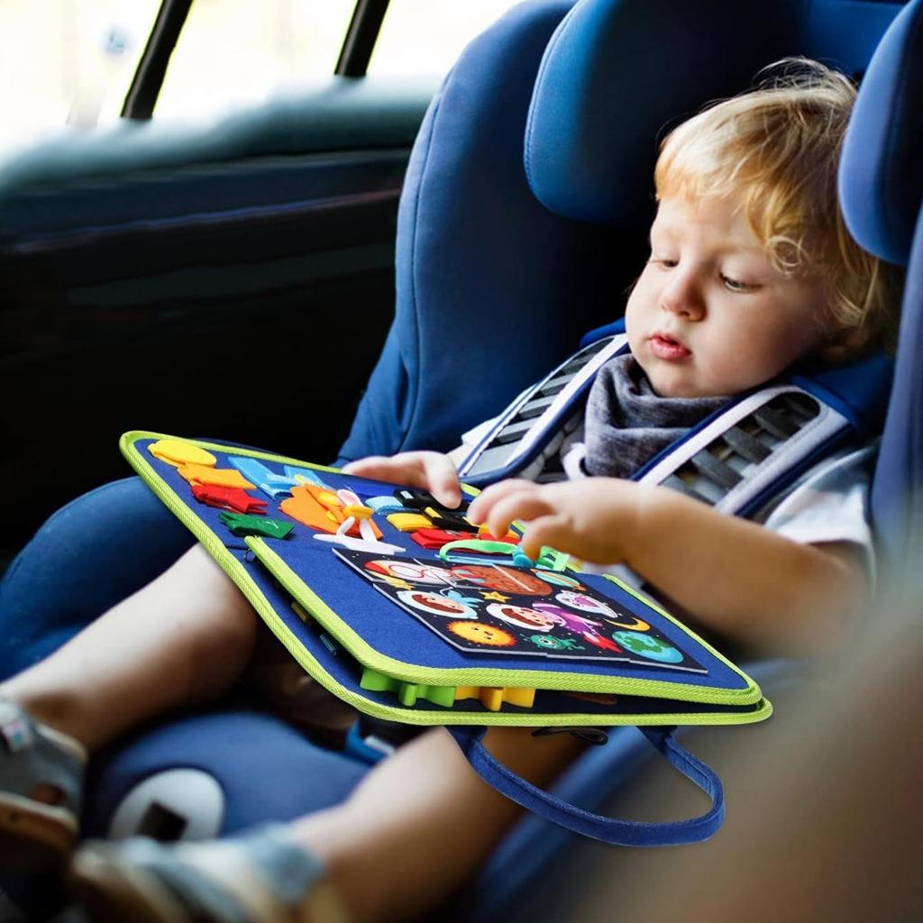 Brastoy Livro Montessori Sensorial Maleta Educativa Brinquedo Para Crianças
