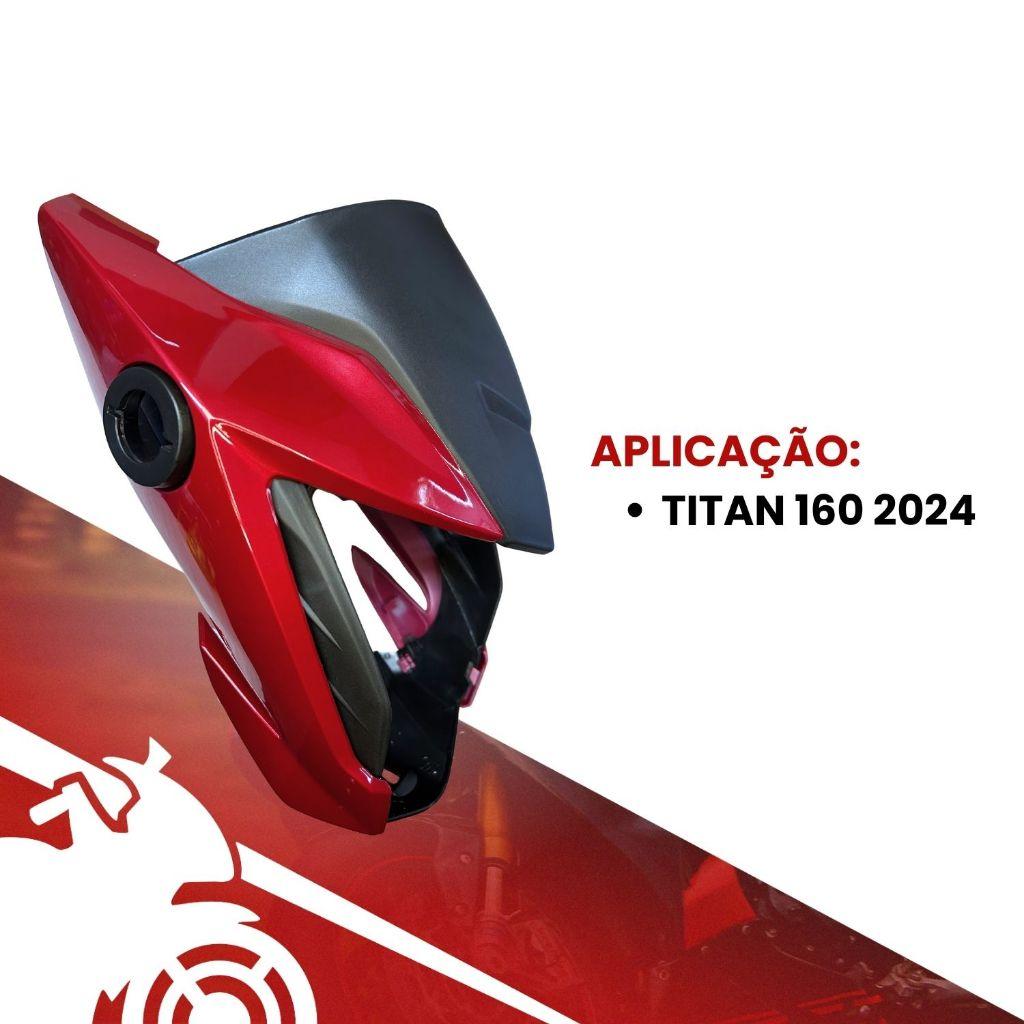 Frente Farol Titan 160 Carenagem Bananinha Aranha Cores Moto