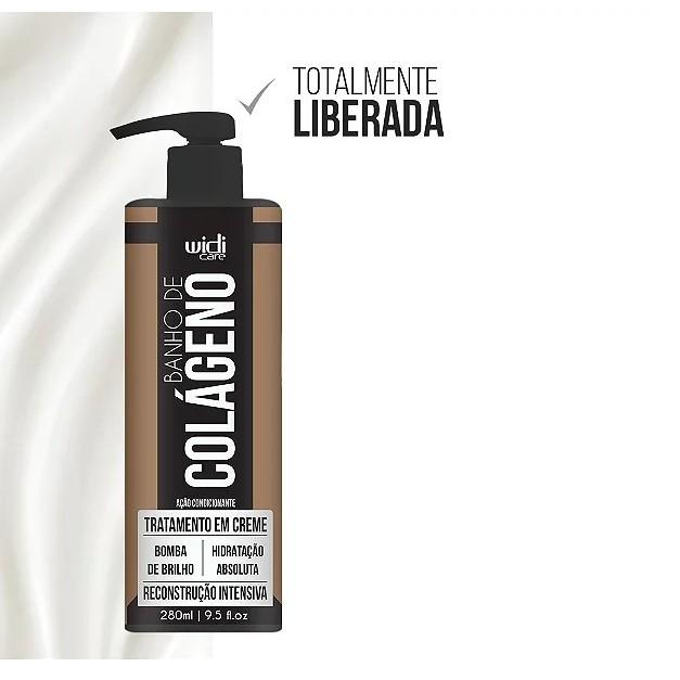 Máscara De Tratamento Banho De Colágeno 280ml - Widi Care