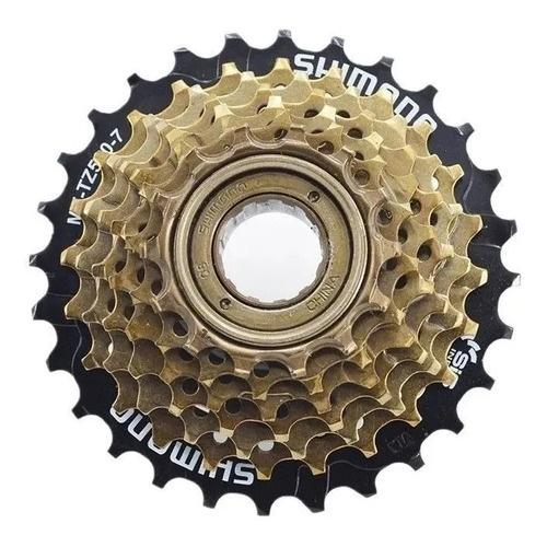 Catraca Roda Livre Rosca Shimano Tz500 7v 14/28 Dentes Bike Original