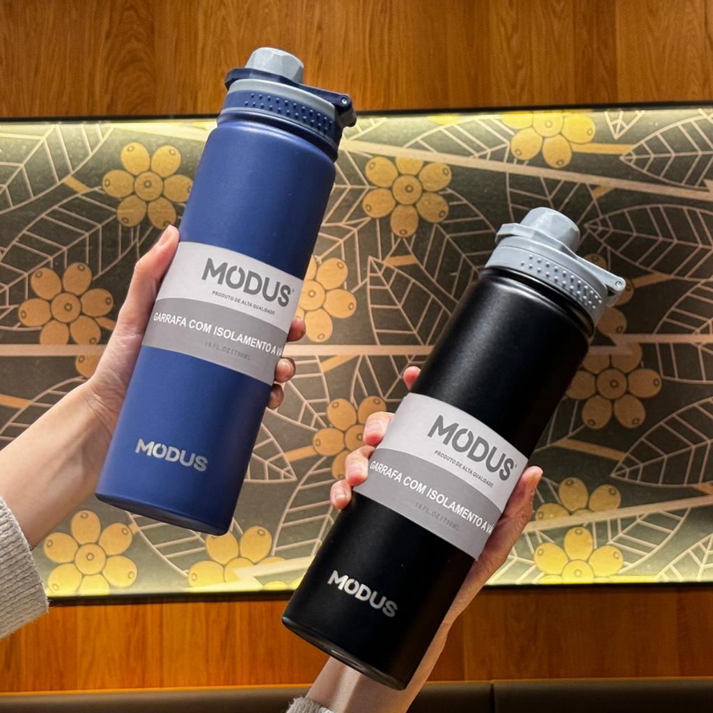 Modus Garrafa Térmica 750ml Quente Frio Com Isolamento Térmico