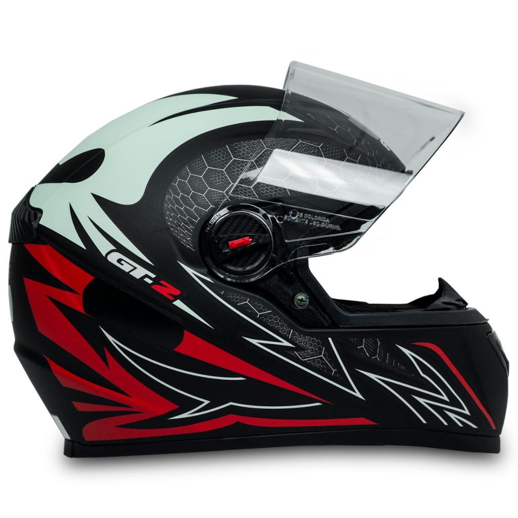 Capacete Fechado GT2 FW3 Com Narigueira Moto