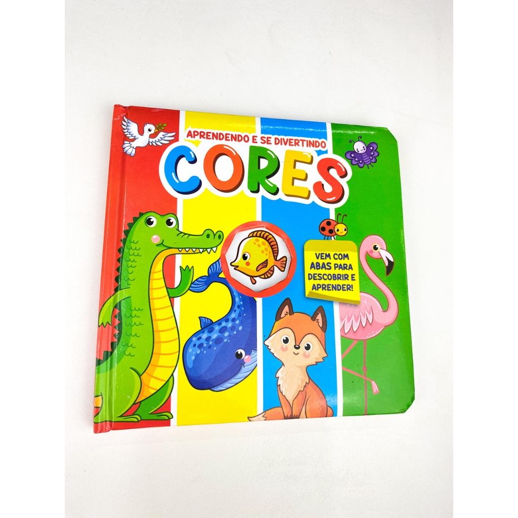 Livro Aprendendo E Se Divertindo Cores
