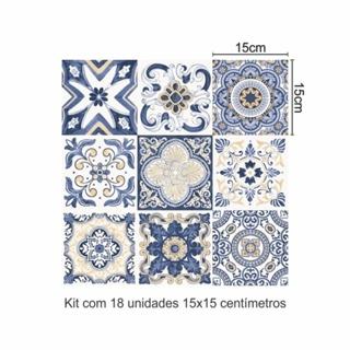 Kit De Azulejo Português Decoração Casa Inove