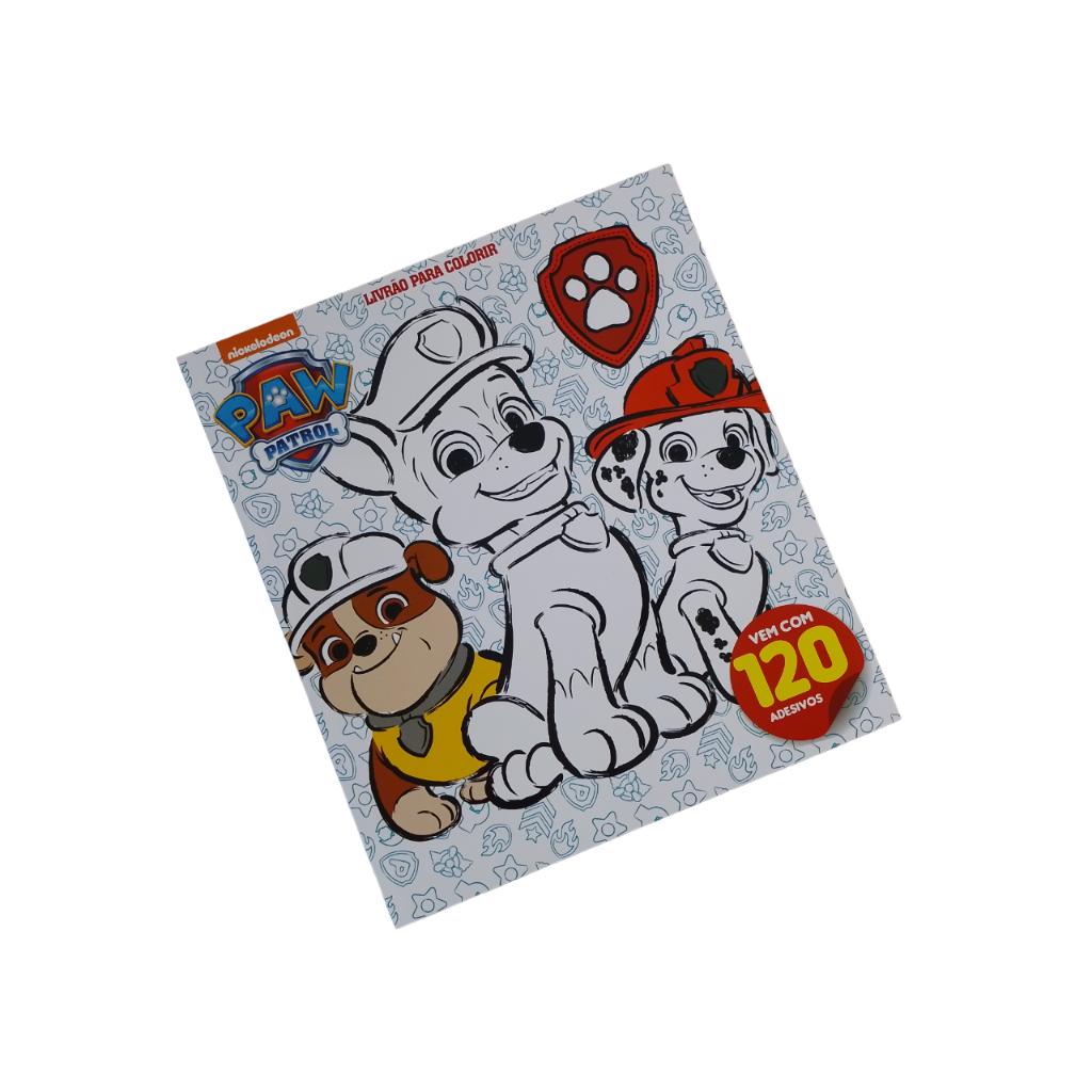 Patrulha Canina Livrão Para Colorir