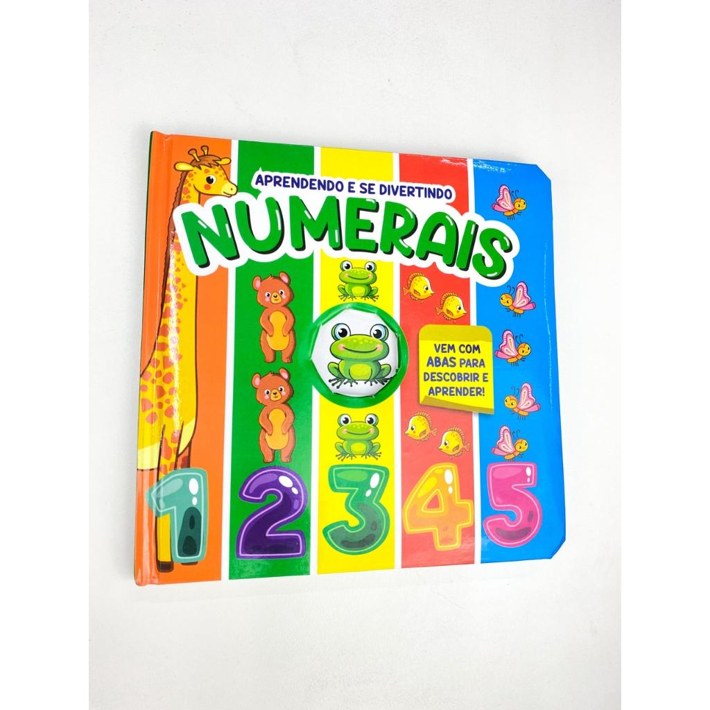 Livro Aprendendo E Se Divertindo Números