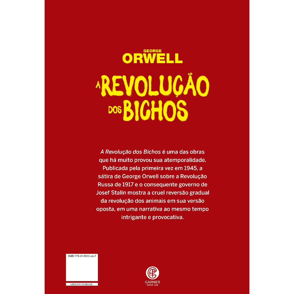 A Revolução Dos Bichos - Capa Especial