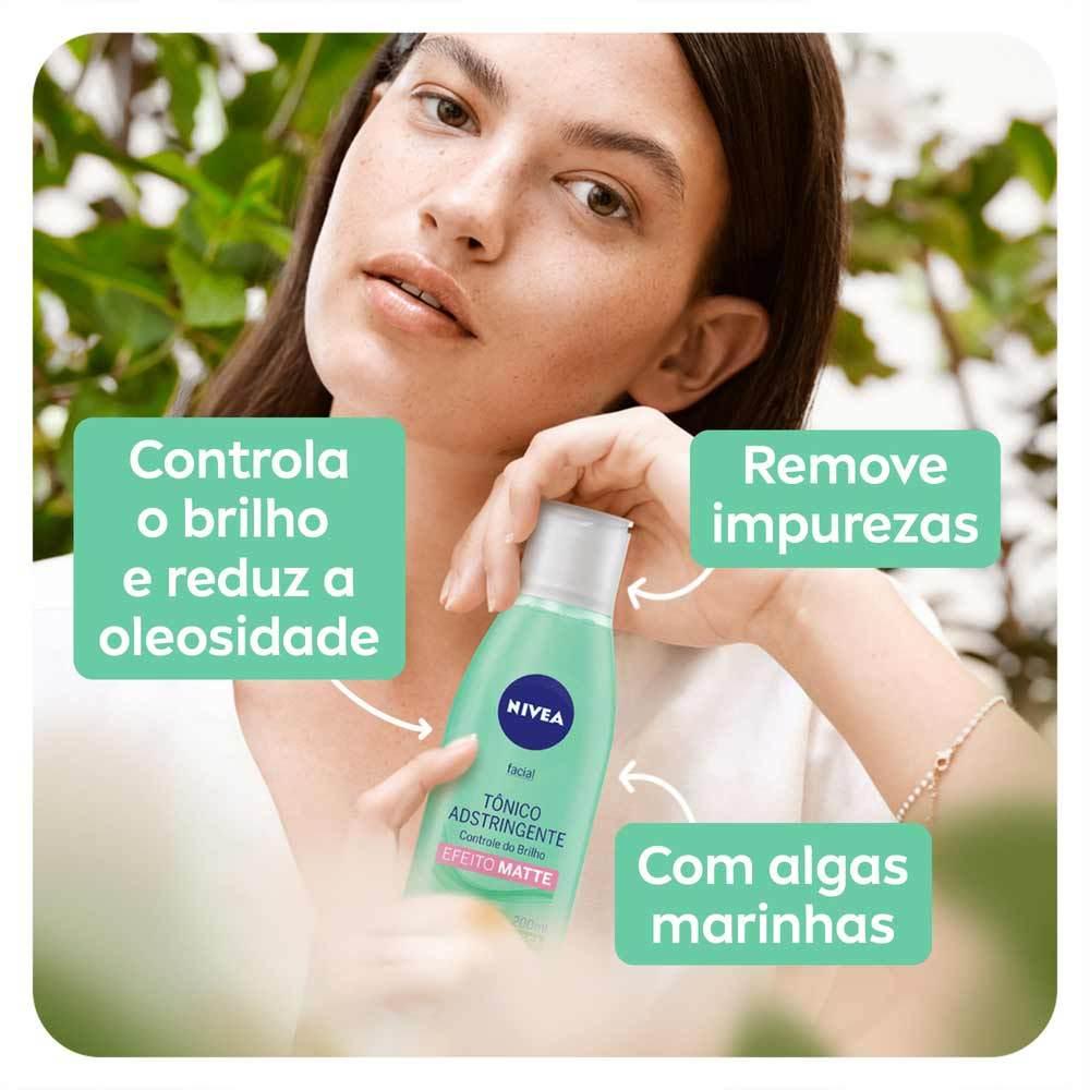 Tônico Adstringente Matte Pele Mista A Oleosa Nivea 200ml