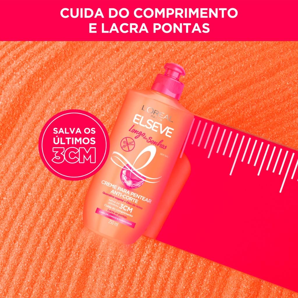 Creme Anti-corte Sem Enxágue Elseve Longo Dos Sonhos 250ml Loréal Paris