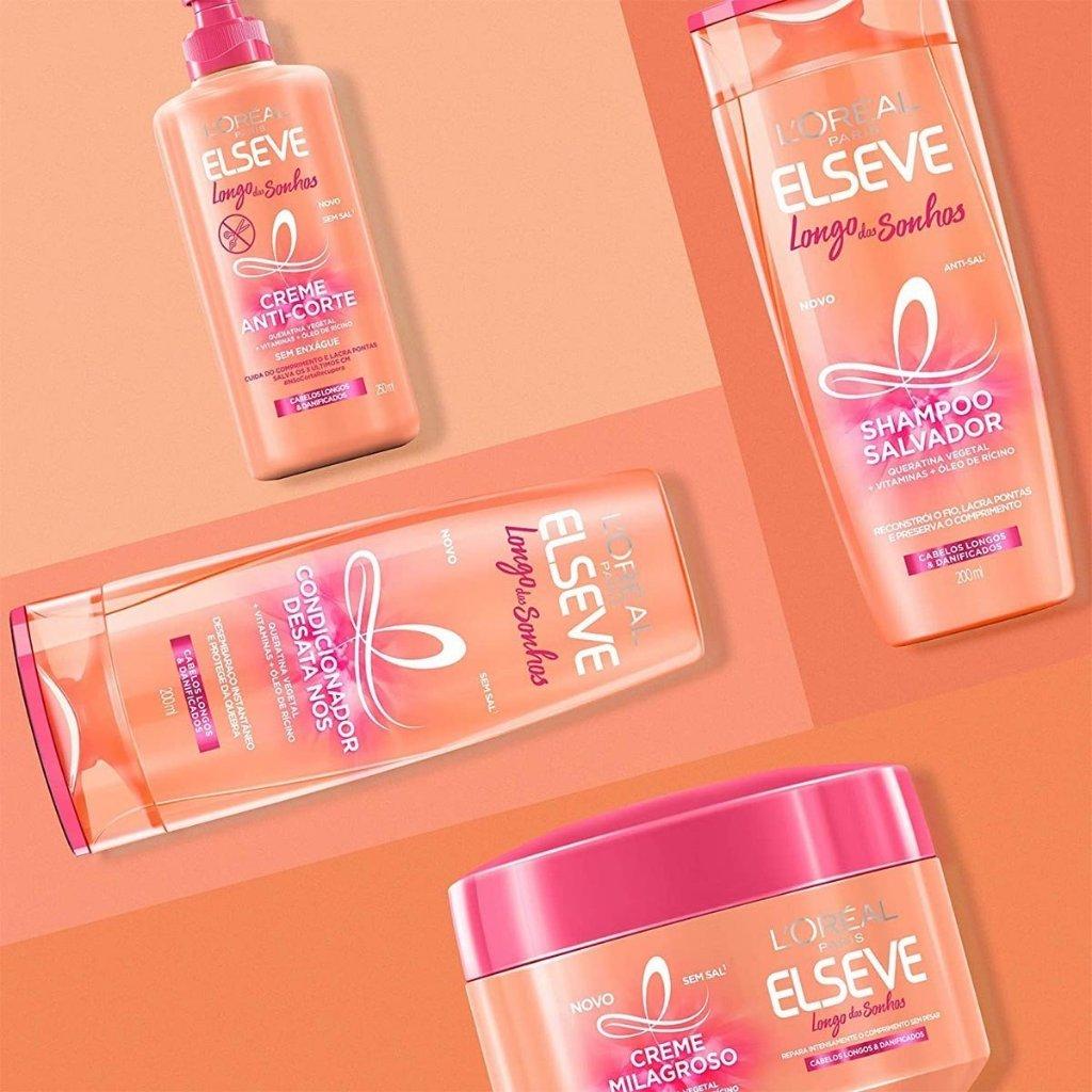 Shampoo Salvador Elseve Longo Dos Sonhos 200ml Loréal Paris