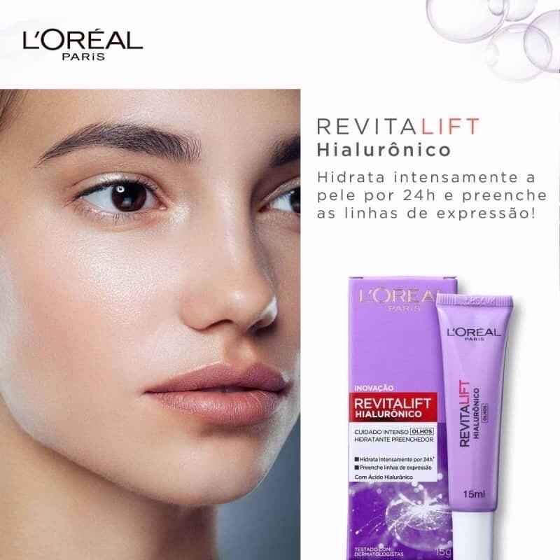 Contorno Dos Olhos Revitalift Hialurônico Loréal Paris 15g - 1 Unidade