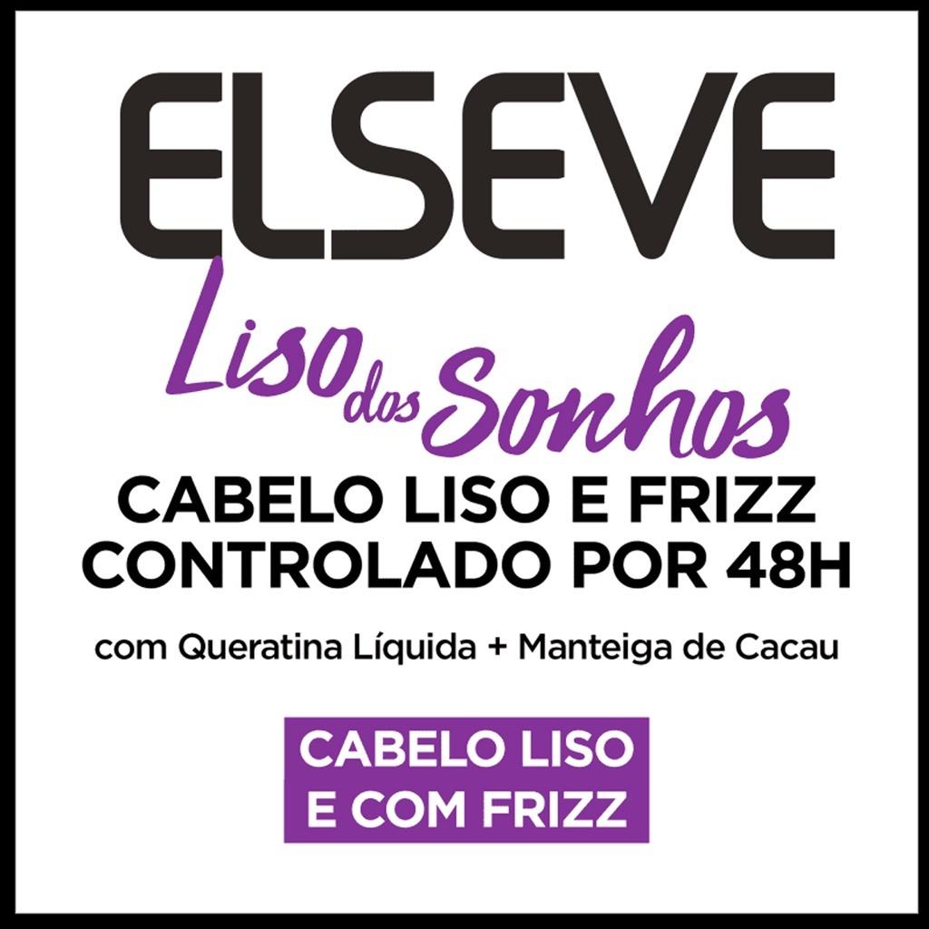 Creme Para Pentear Liso Dos Sonhos Extermina Frizz Elseve 250ml