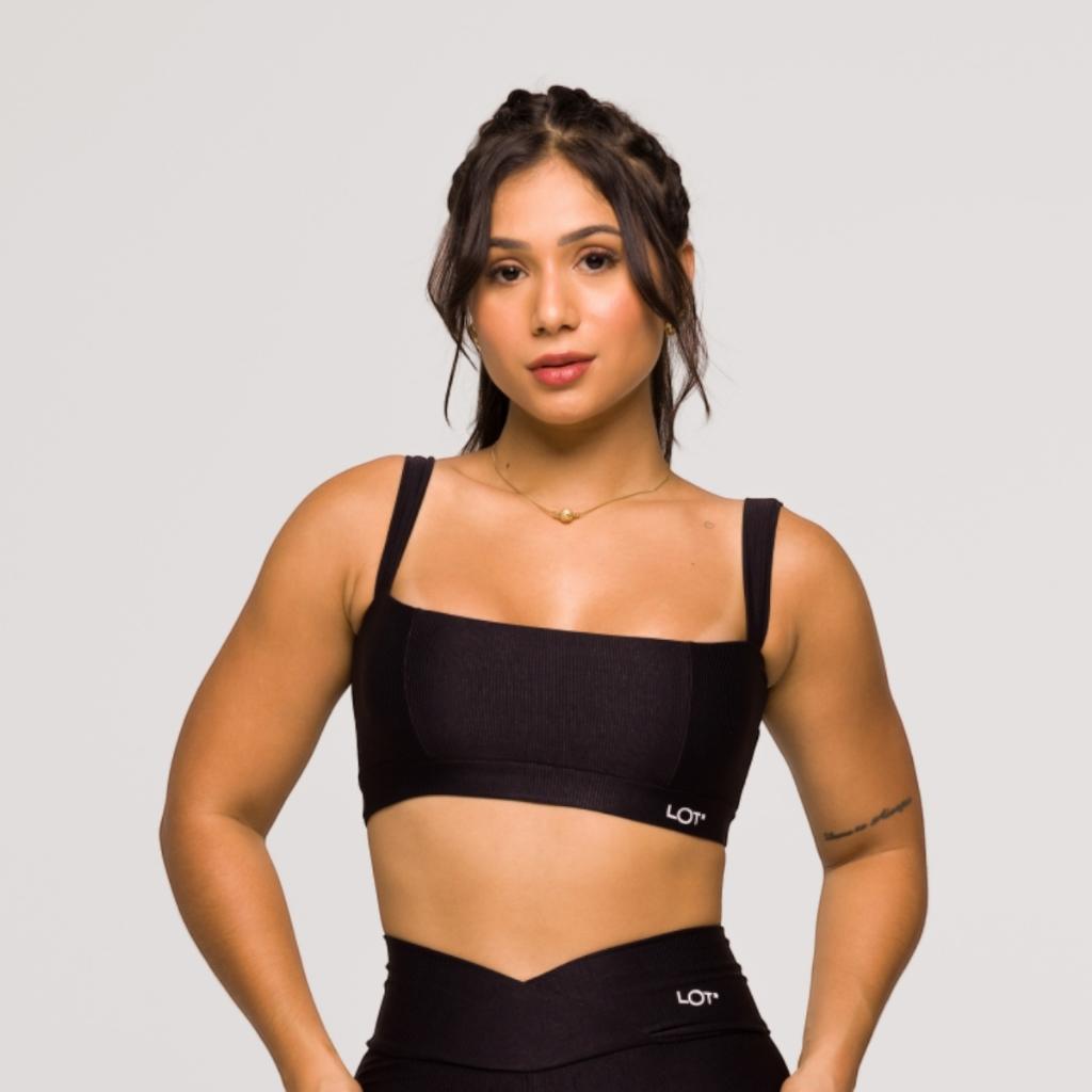 Top Feminino Fitness Poliamida Academia Decote Reto Treino Musculação Corrida Yoga Crossfit