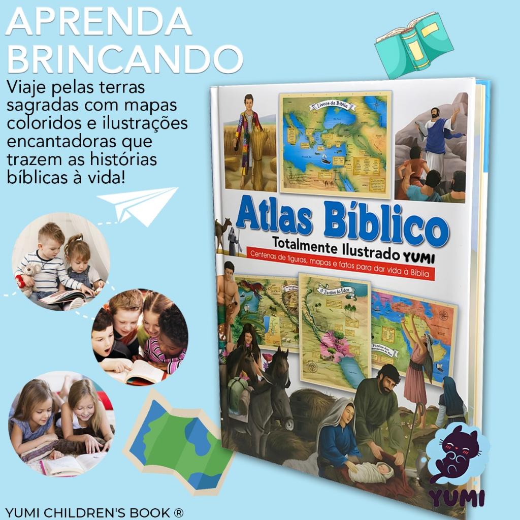 Bíblia Para Jovens E Adolescentes Atlas Bíblico Ilustrado Para Toda Família