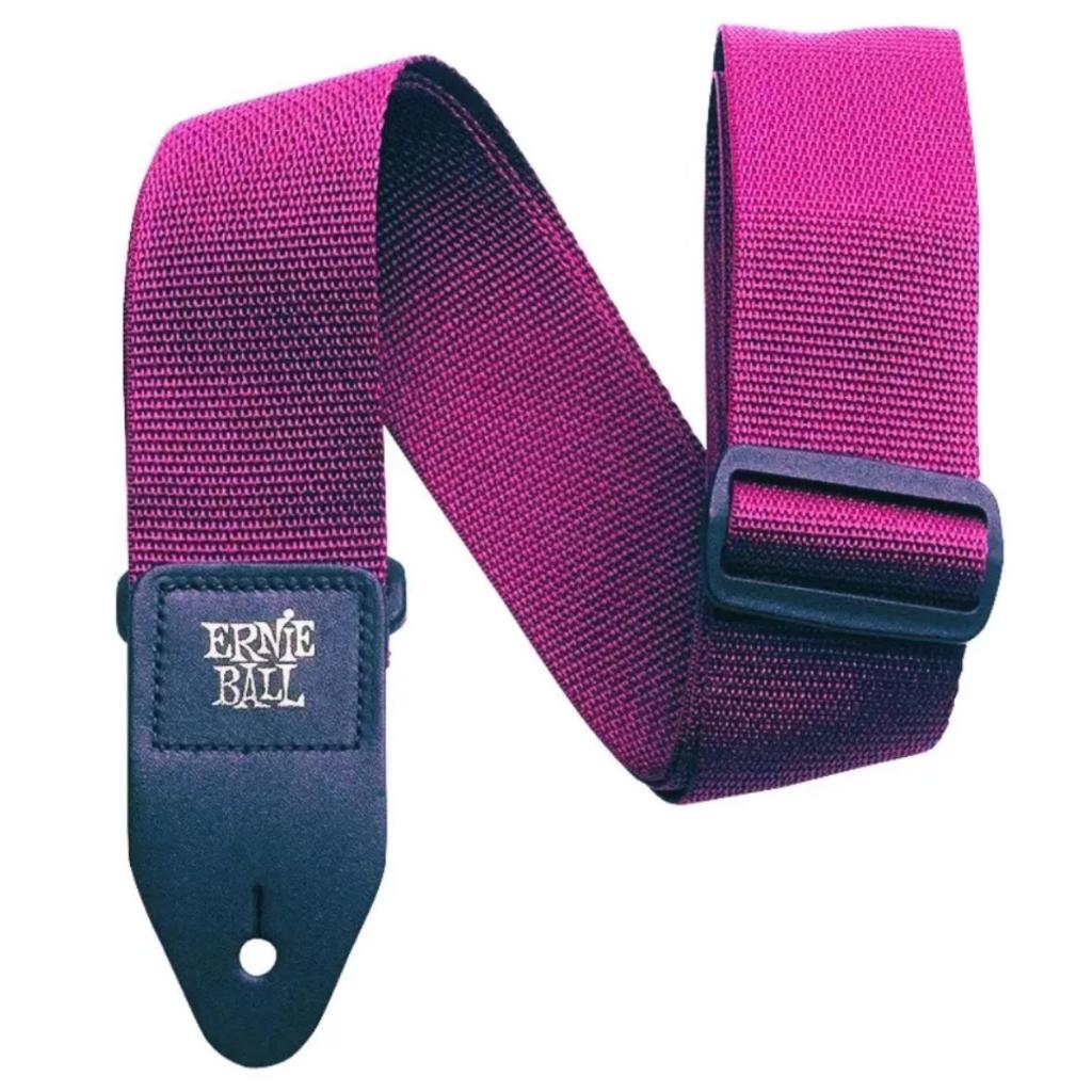 Correia Ernie Ball P/Guitarra Violão Polypro Framboesa