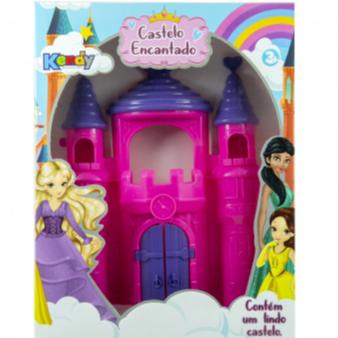 Castelo Encantado Princesa Brinquedo Menina Grande E Detalhado