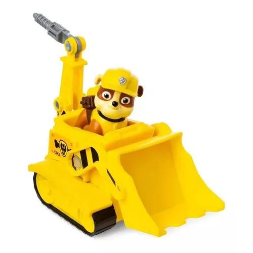 Rubble Patrulha Canina - Boneco E Veículo - Sunny Brinquedo