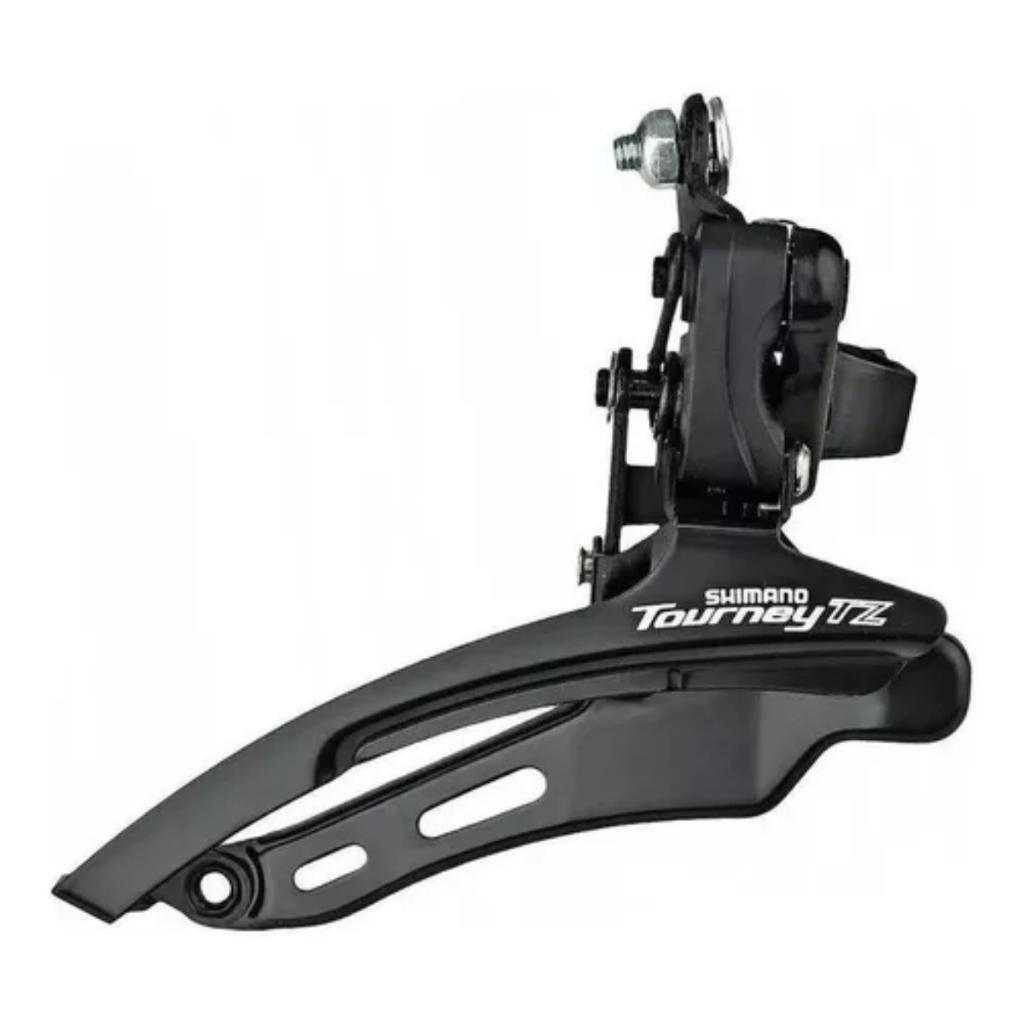 Cambio Dianteiro Shimano Tourney Fd-tz500 31.8mm Pra Cima 42d Preto Original