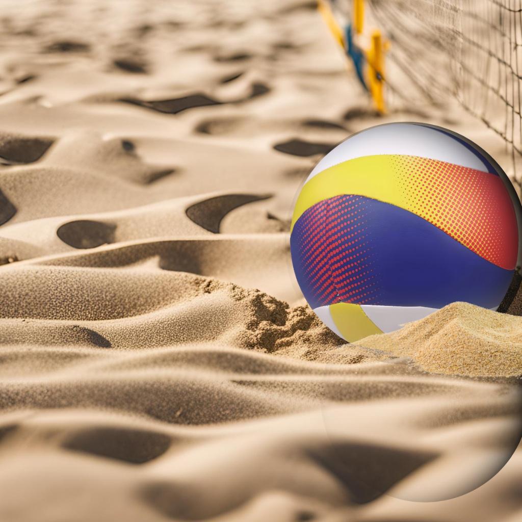 Bola De Vôlei De Praia Mikasa Beach Classic Bvc