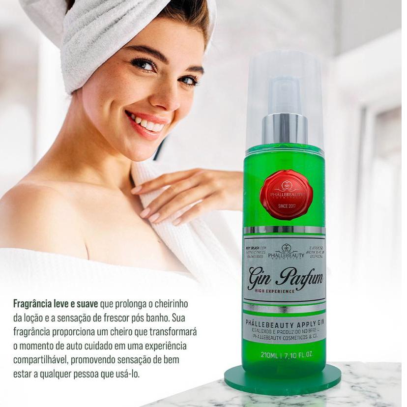 Kit Deo Colonia Gin Parfum + Body Splash Gin Parfum Phallebeauty