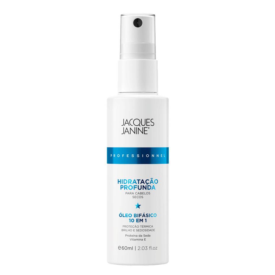 Óleo Bifasico Finalizador 10 Em 1 Hidratação Profunda Jacques Janine 60ml