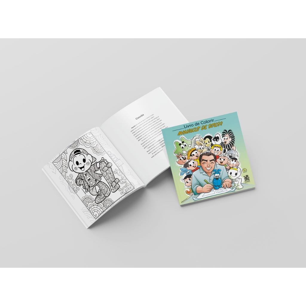 Mauricio De Sousa Livro Para Colorir