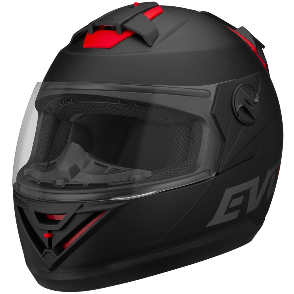 Capacete Fechado Moto Masculino Feminino Protork Evolution G8 Evo Fosco Mais Narigueira Produto Novo