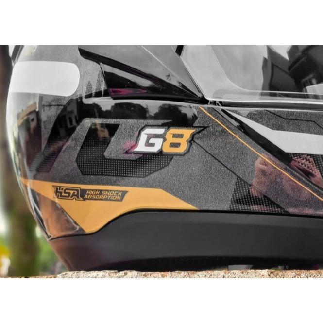 Capacete Para Moto Fechado G8 Evo PRO Tork Varias Cores Motoqueiro Masculino Feminino Com Narigueira