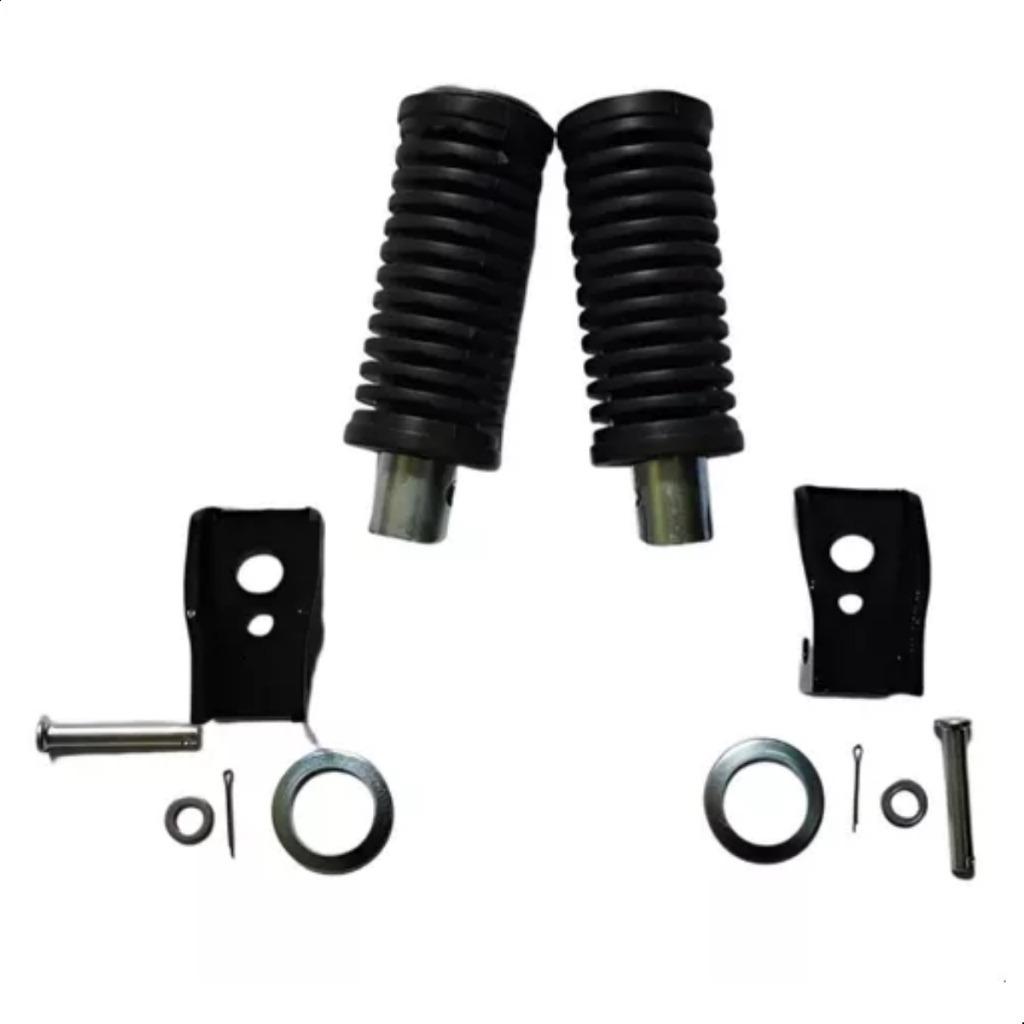 Pedaleira Traseira Com Suporte Para Moto Suzuki Yes 125 Indruder Dafra Speed