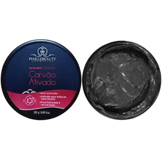 Kit Cuidado Facial Carvão Ativado 5 Itens Phállebeauty
