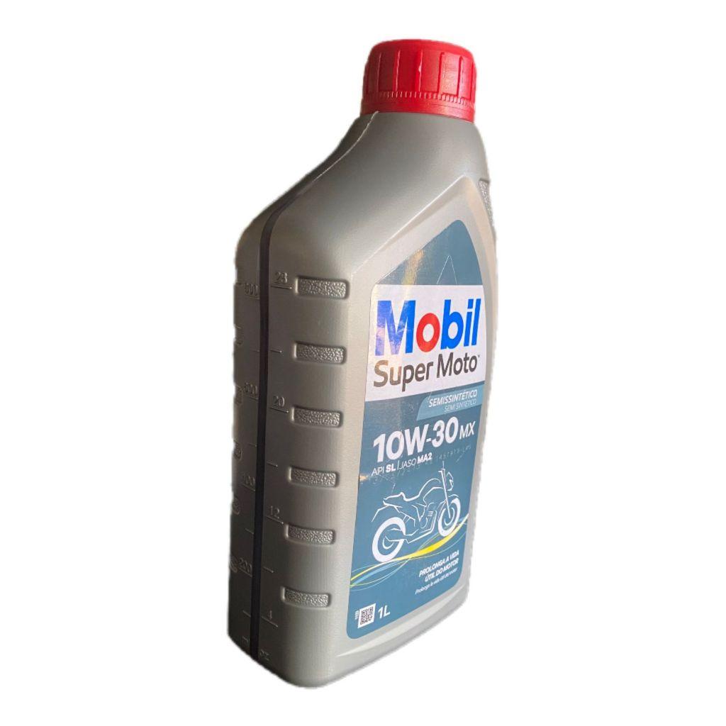 Óleo Lubrificante Mobil 10w30 Semi-sintético Motor Para Moto Honda Titan Cb Xre