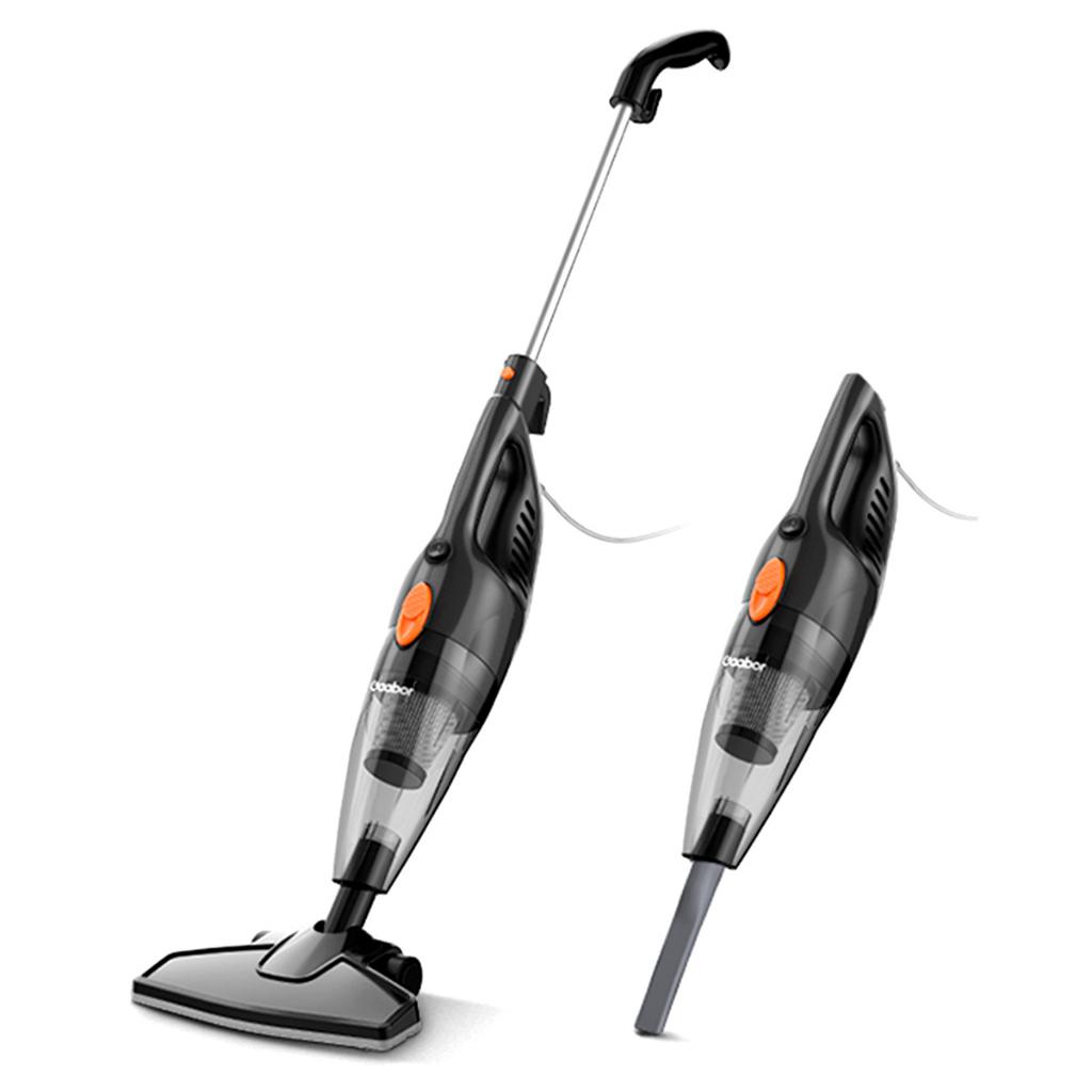 Aspirador De Pó Vertical Gaabor 2 Em 1 Doméstico Leve Preto 16.000pa Sucção Forte 127v/220v