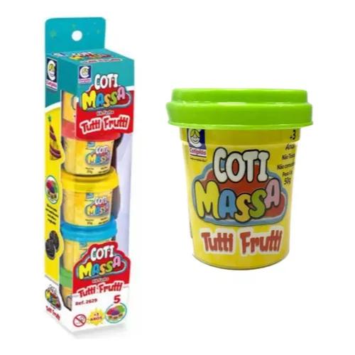 Coti Massa Tutti Frutti Kit Festa - Cotiplás