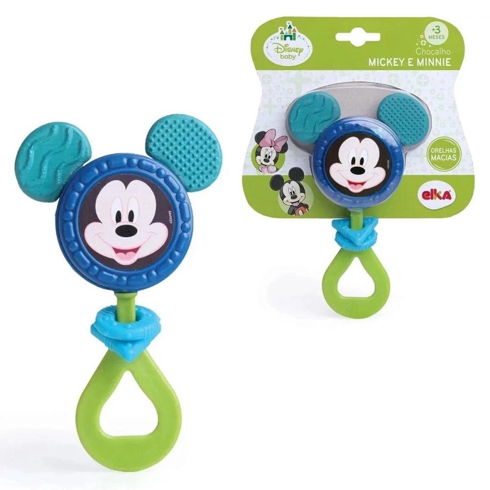 Chocalho E Mordedor Mickey - Elka