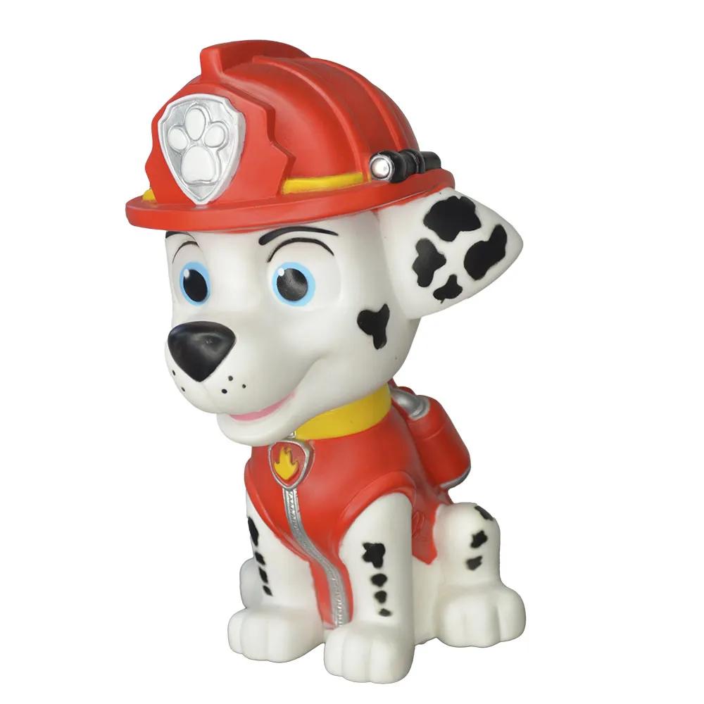 Bonecos Vinil Cofrinho Patrulha Canina Original Líder Brinquedos