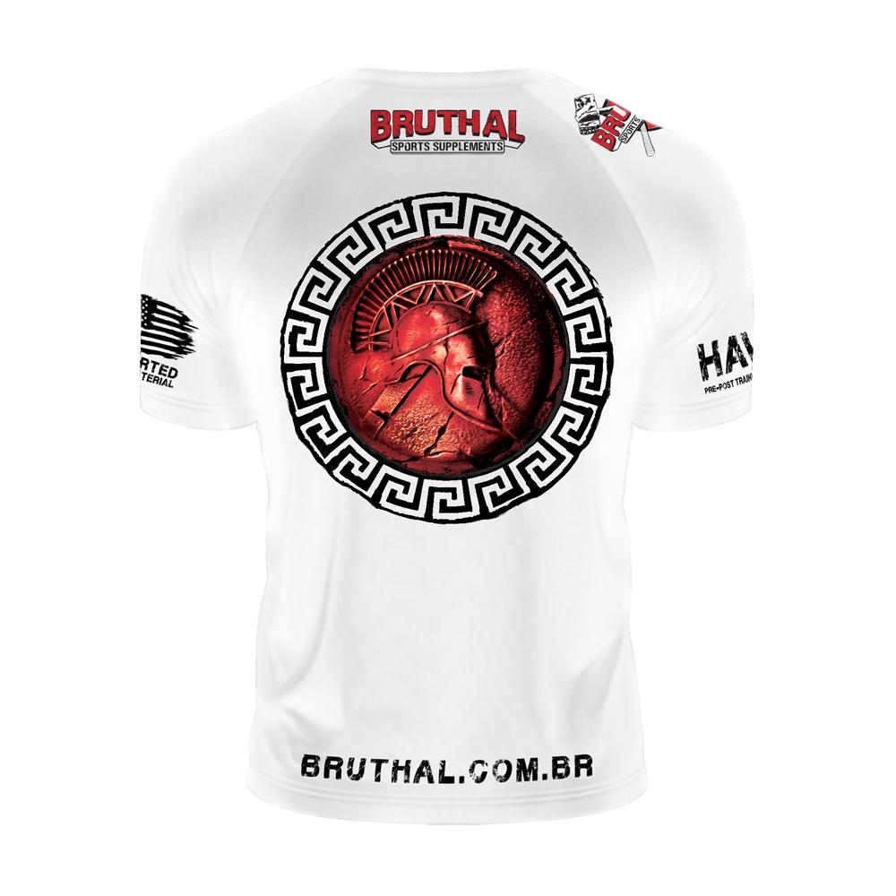 Camiseta Dry Fit Havoc Preta E Branca - Bruthal Sports