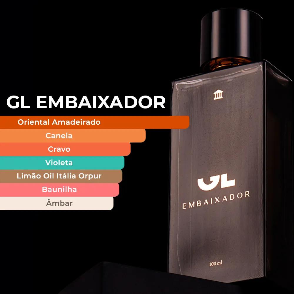 Perfume Gusttavo Lima Gl Embaixador Deo Colônia 100ml
