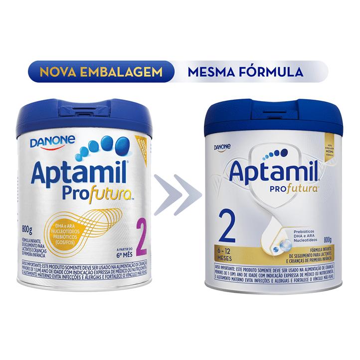 Fórmula Infantil Aptamil Profutura 2 Danone Lata De 800g