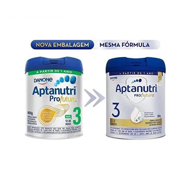 Fórmula Infantil Aptanutri Profutura 3 Danone Lata De 800g