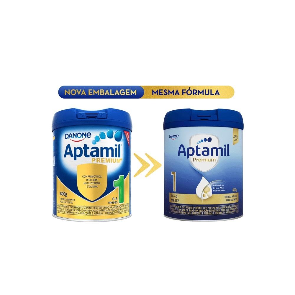 Fórmula Infantil Aptamil Premium 1 Danone Lata De 800g