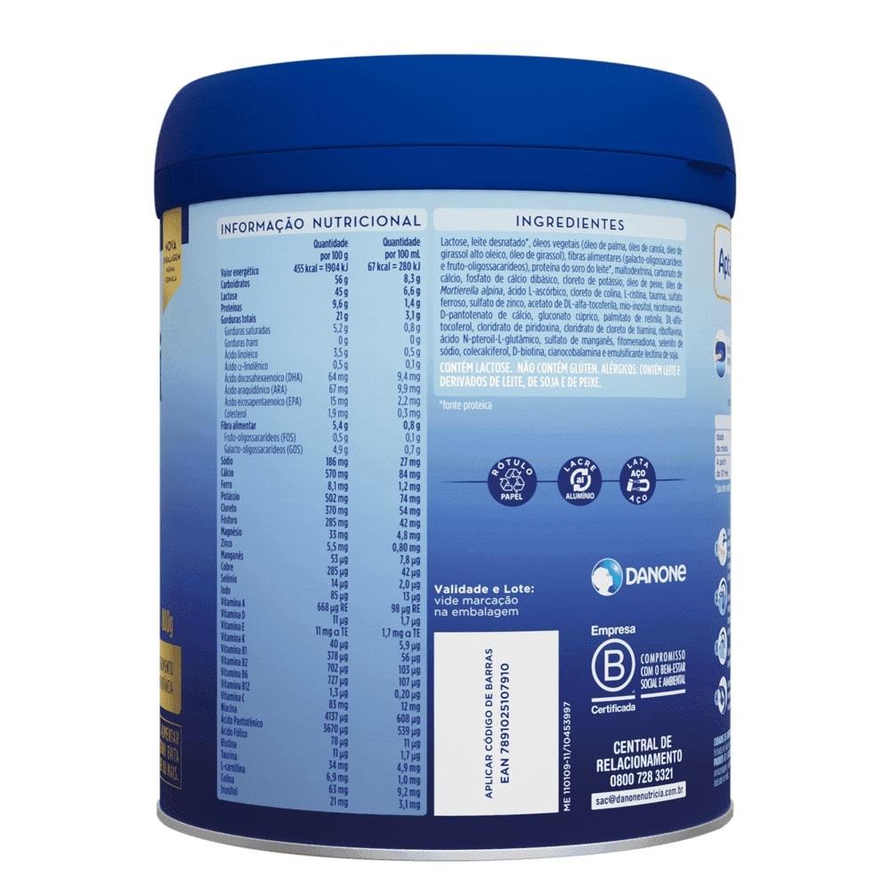Fórmula Infantil Aptanutri Premium 3 Danone Lata De 800g