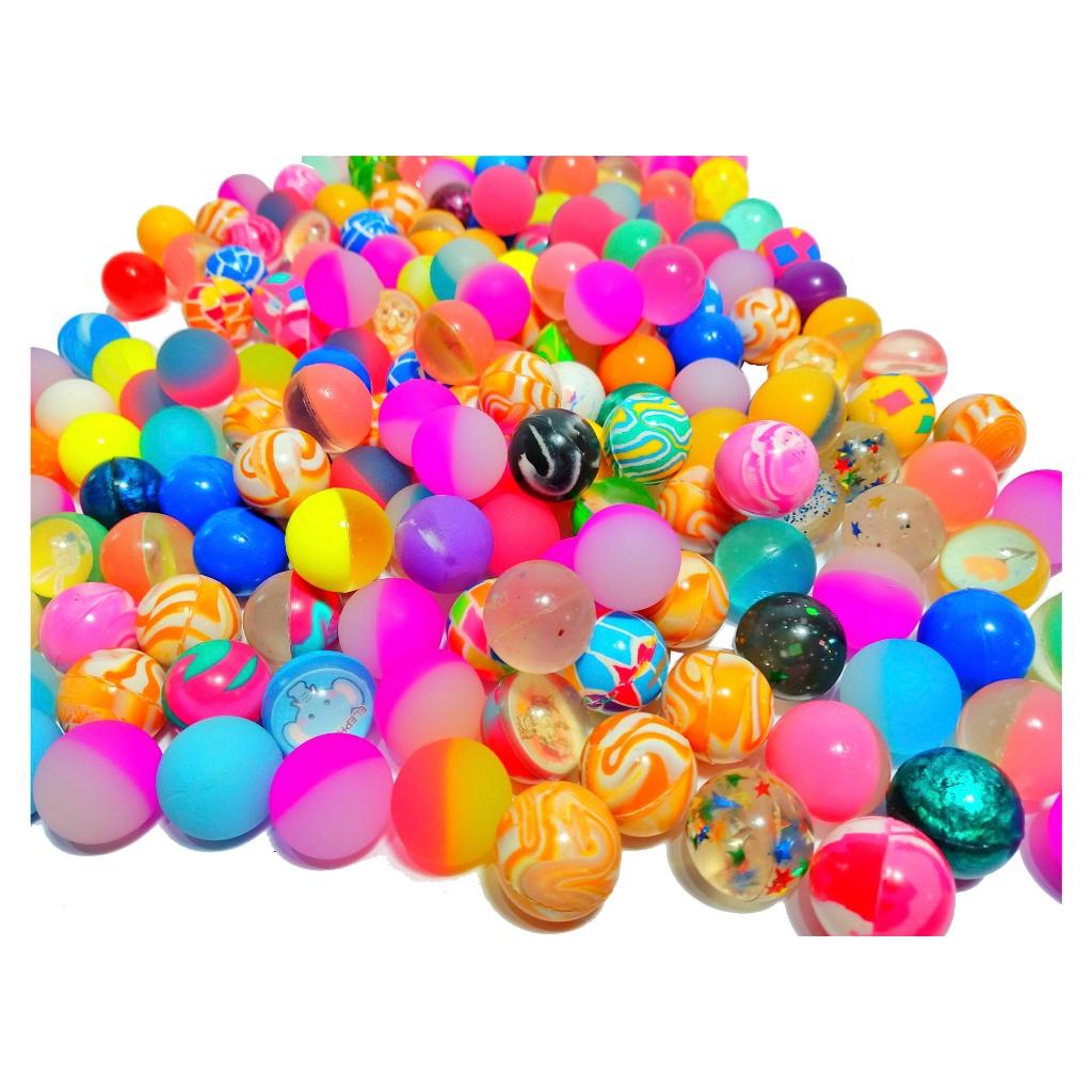 Pacote Com 250 Bolinha Pula 27 Mm Para Maquina De Venda Vending Machine