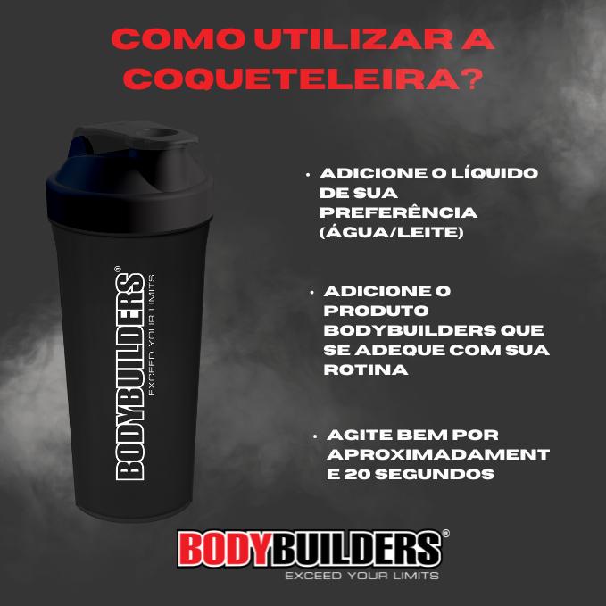 Coqueteleira 600ml - Shakeira Academia - Bodybuilders