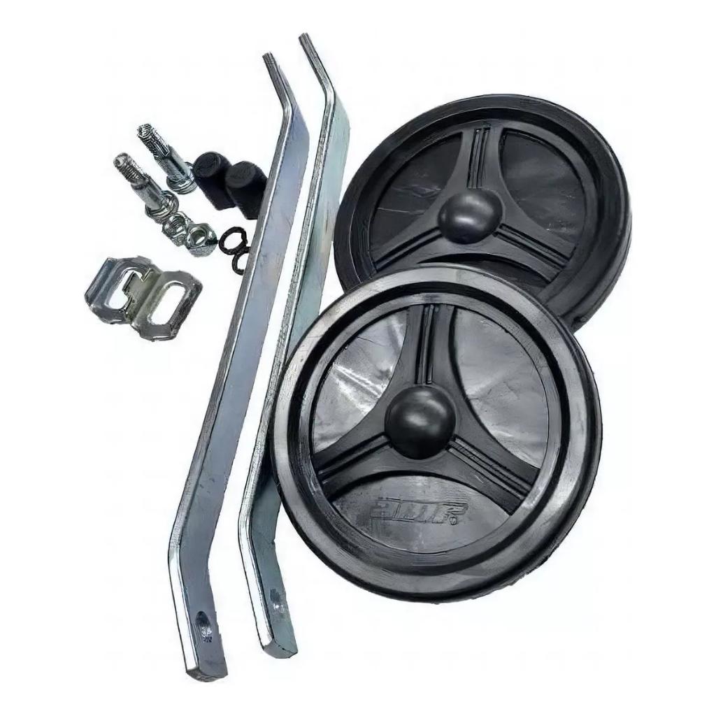 Roda Lateral Rodinha Aço Bicicleta Aro 20 Bike