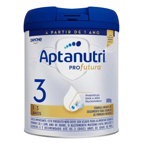 Kit 4x Fórmula Infantil Aptanutri Profutura 3 Danone Lata De 800g