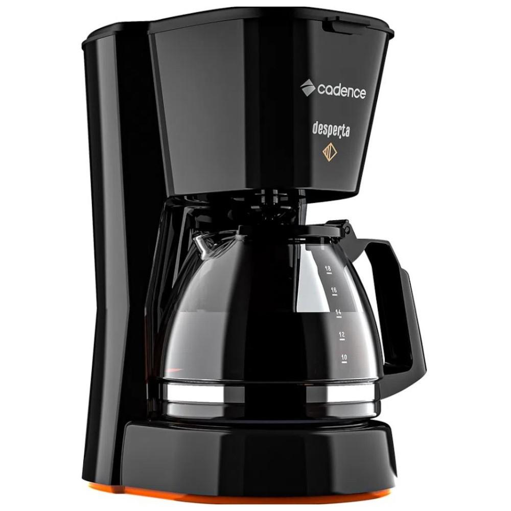 Cafeteira Elétrica Cadence Caf338 Desperta Contrast Preta