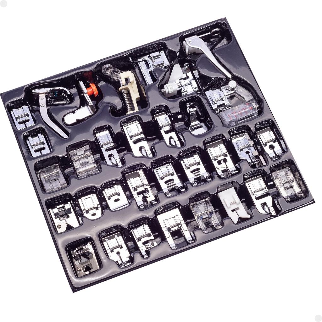 Kit 32pç Calçador Sapata Lorben Maquina Costura Doméstica