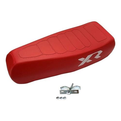 Banco Selim De Mobilete Xr Para Bicicleta Com Presilha Para Fixação - Cores