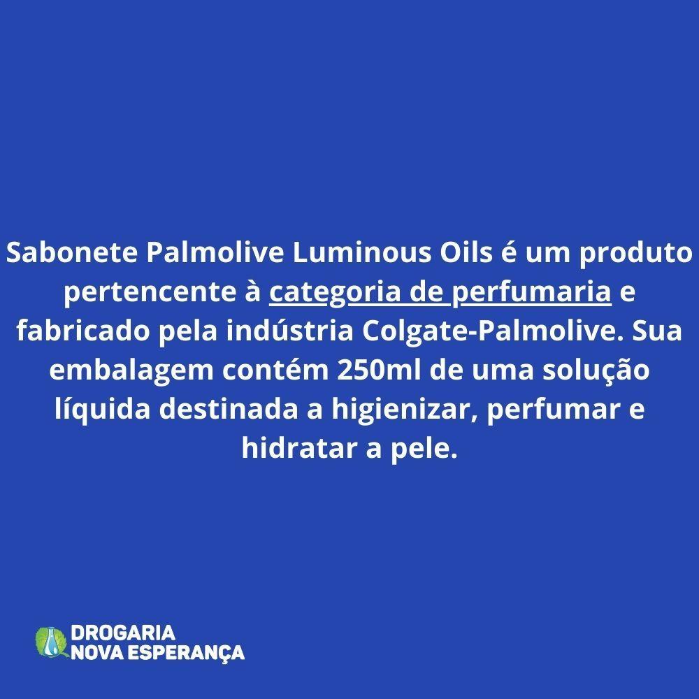 Palmolive Sabonete Líquido Luminous Oils Figo E Orquídea Branca Com 250ml